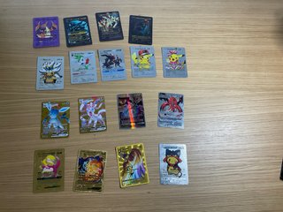 Set de 17 Cartas Pokémon Metálicas