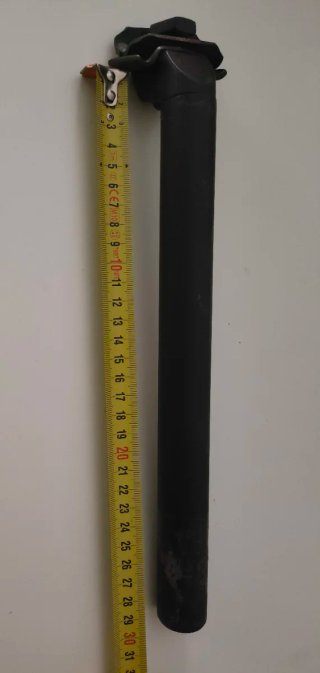 Tija de aluminio para sillín de bicicleta