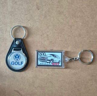 Pack 2 Llaveros Volkswagen Golf vw GTI