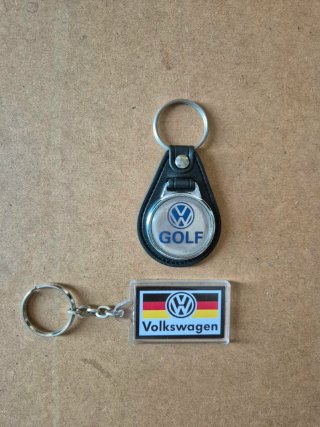 Pack 2 Llaveros Volkswagen Golf vw GTI