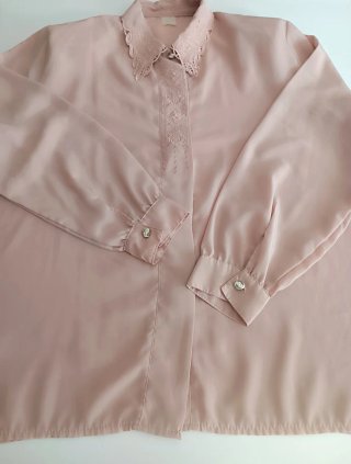 Camiseta talla XL Manga Larga Rosa