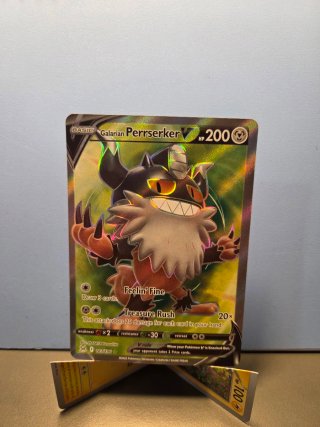 Carta Pokémon Galarian Perrserker V 183/196