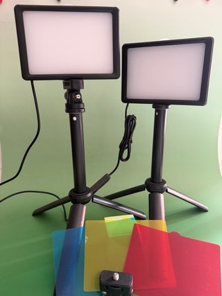 Kit 2 Focos LED Fotografía y Vídeo