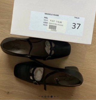 Zapatos temporada invierno tipo merceditas T37