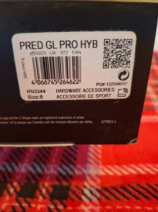 Guantes portero Adidas Predator talla 8 Alta Gama