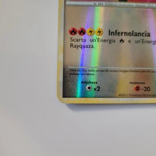 Carta Pokémon Rayquaza Reverse Holo (20/95) 2011
