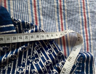 Vestido marinero azul vintage