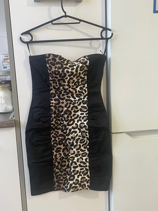 Vestido Leopardo sin Mangas
