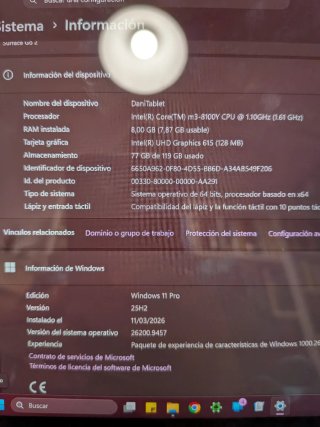 Surface Go 2 Plateada 8GB con lápiz