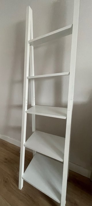 Estantería Escalera Blanca