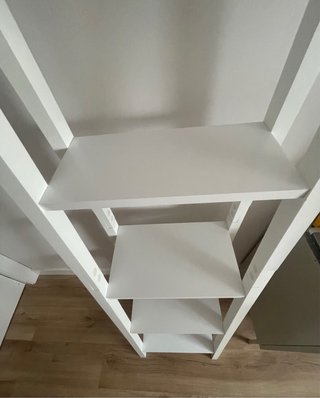 Estantería Escalera Blanca