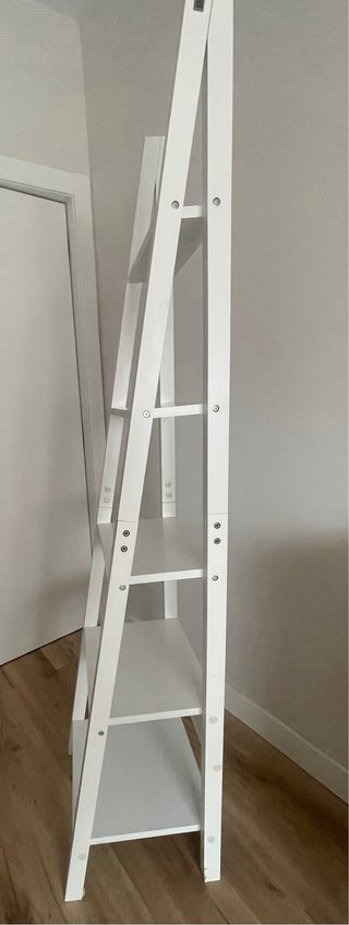 Estantería Escalera Blanca