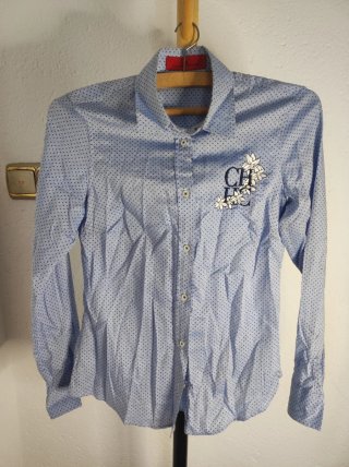 Camisa Carolina Herrera Azul