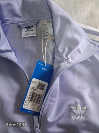 Sudadera Adidas Mujer Talla S Morado Blanco