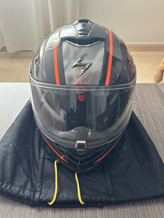 Casco Moto Scorpion EXO 1400 Talla XS Carbono