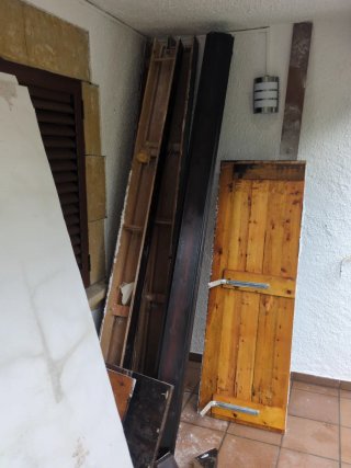 5 Vigas Decorativas de Madera