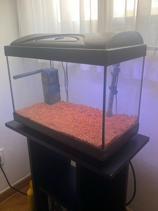 Acuario 42L para peces y mueble