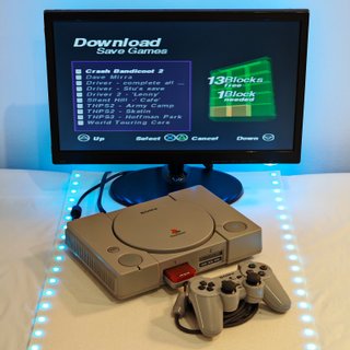 100% Pack Consola Playstation 1 Completa Sony PS1