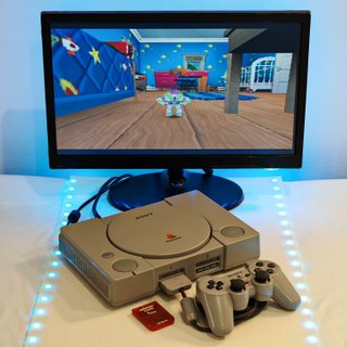 100% Pack Consola Playstation 1 Completa Sony PS1