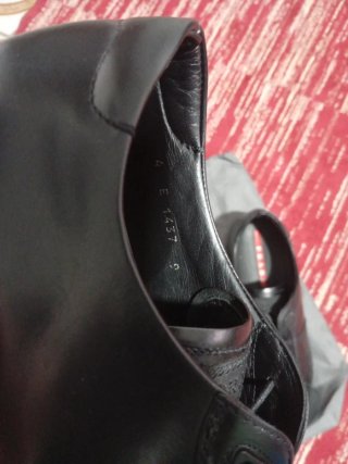 Zapatos Prada Hombre Negro