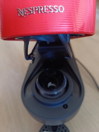 Cafetera Nespresso Krups Vertuo POP Roja