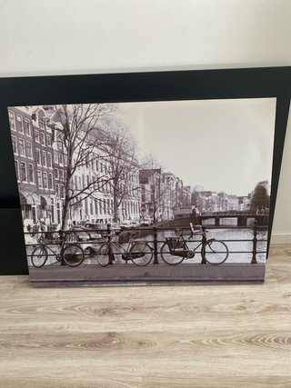 cuadro canales de Ámsterdam