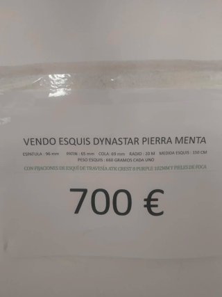 Esquís de travesía Dynastar 150cm