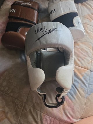Casco de boxeo Ray Sugar