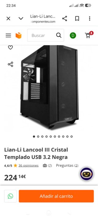 Ordenador Gaming Completo Lian Li i7