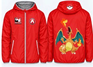 Cortavientos Charizard, NUEVO, todas las tallas