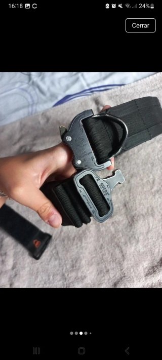 Cinturón Portaequipo GTG con D-Ring