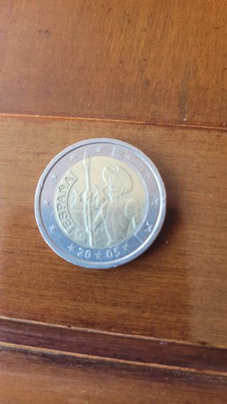 Moneda 2 Euros IV Centenario Don Quijote