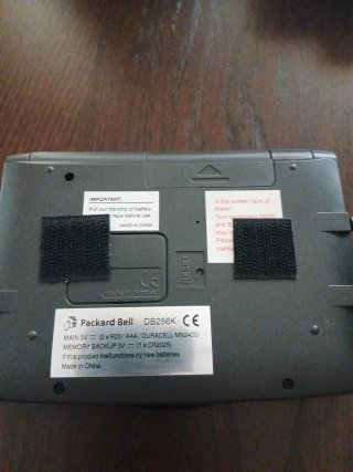 Organizador Electrónico Packard Bell DB256