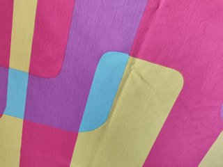 Falda mesa camilla redonda multicolor