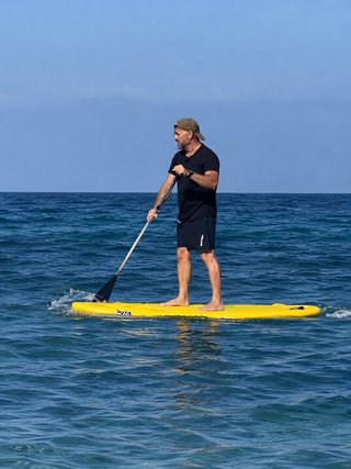 Tabla de Paddle Surf Amarilla Americana