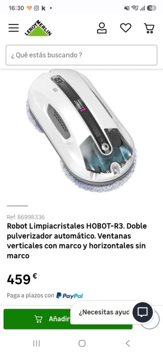 Robot Limpiacristales Hobot R3