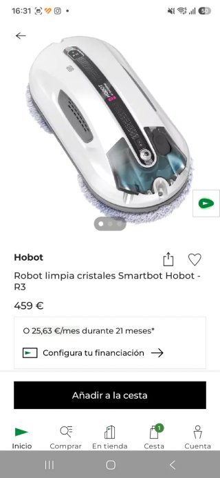 Robot Limpiacristales Hobot R3