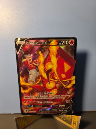Carta Pokémon Centiskorch V 210 PS