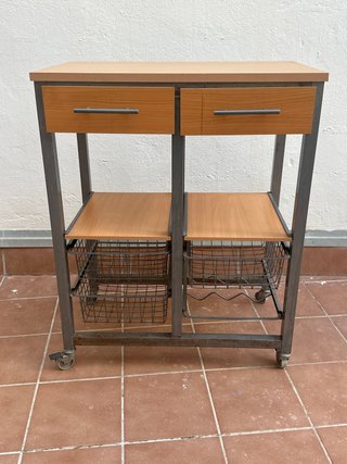 Carrito de cocina con ruedas