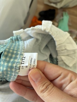 Vestido de Niña Cuadros Vichy