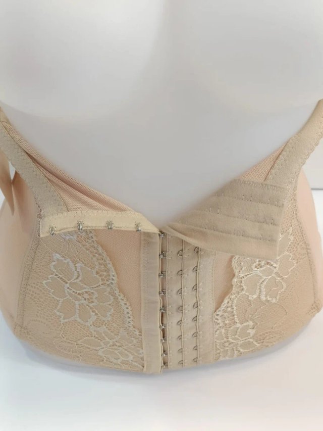 Faja reductora encaje beige talla única