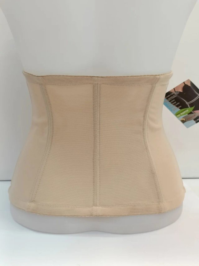 Faja reductora encaje beige talla única