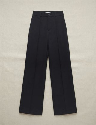 Pantalón largo negro wide leg /pernera ancha