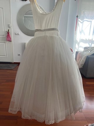 Cancán blanco para vestido de fallera