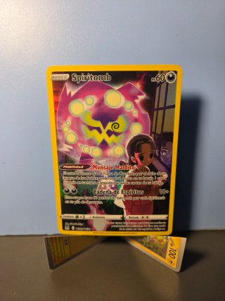 Carta Pokémon Spiritomb Básico 60 HP