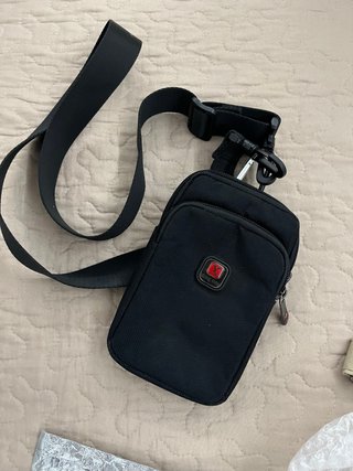 Bolso para móvil negro