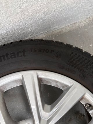 Juego de 4 Llantas BMW con Neumáticos Invierno