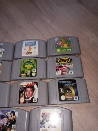 Juegos Nintendo 64 a 20 € cada uno