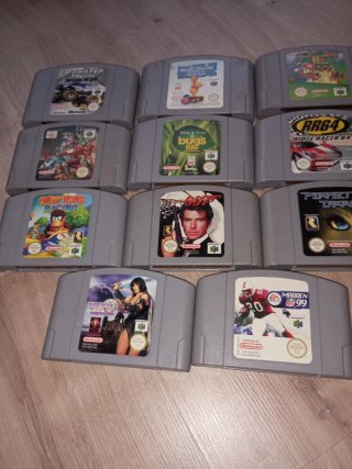 Juegos Nintendo 64 a 20 € cada uno