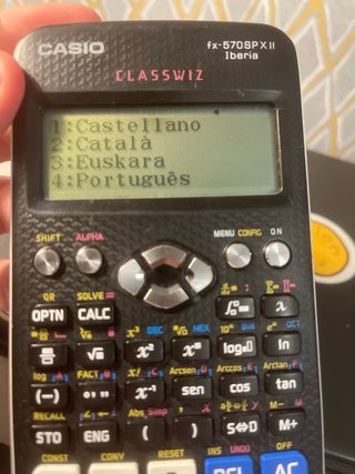 Calculadora Casio fx-570SPXII Iberia